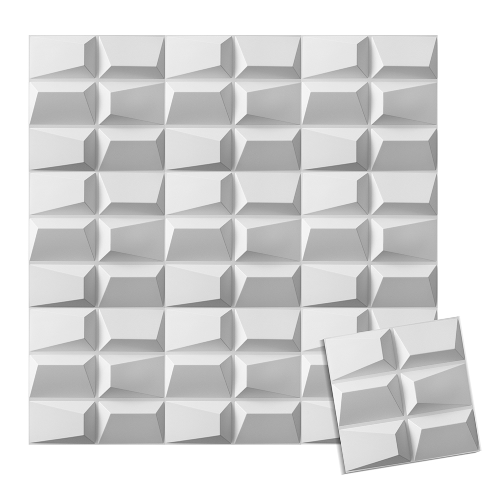 Panel Decorativo de Pared 3D, set 12 Piezas Diseño Cuadros Grandes