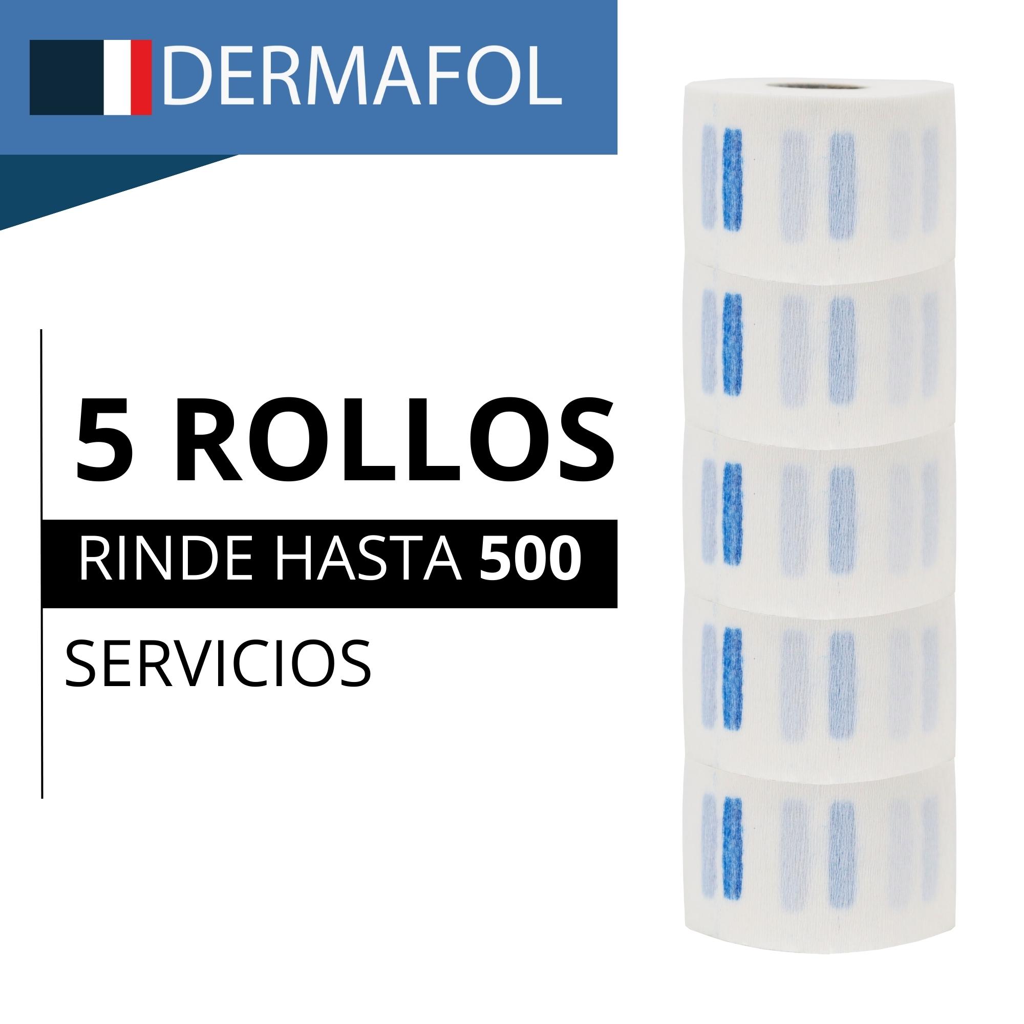 Papel Cuello De Barberia Uso Profesional 500 Tiras De Papel