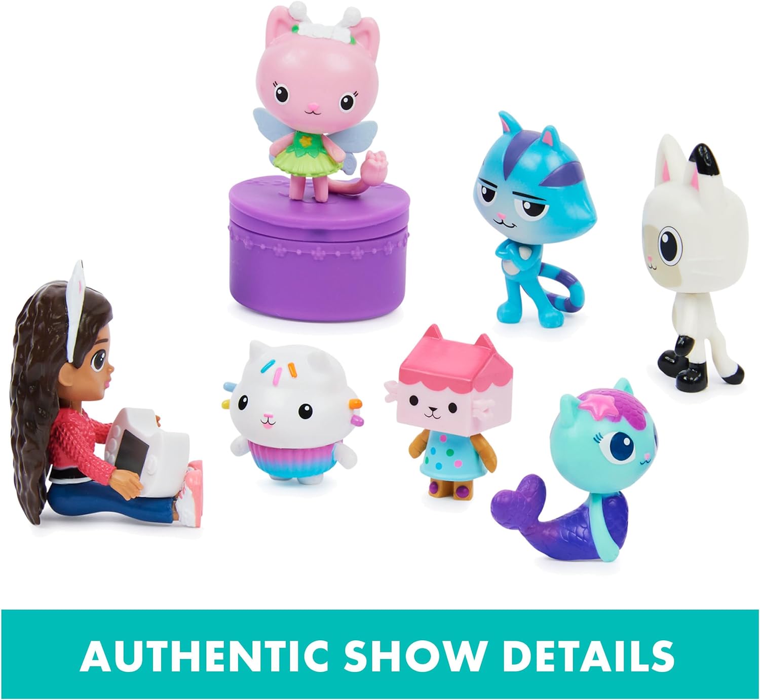 Set Deluxe Figuras La Casa De Muñecas De Gabby Con Accesorio