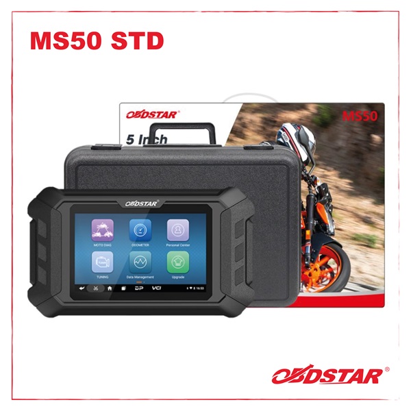 Escaner De Diagnostico MS50 Std OBDSTAR Para Motocicleta