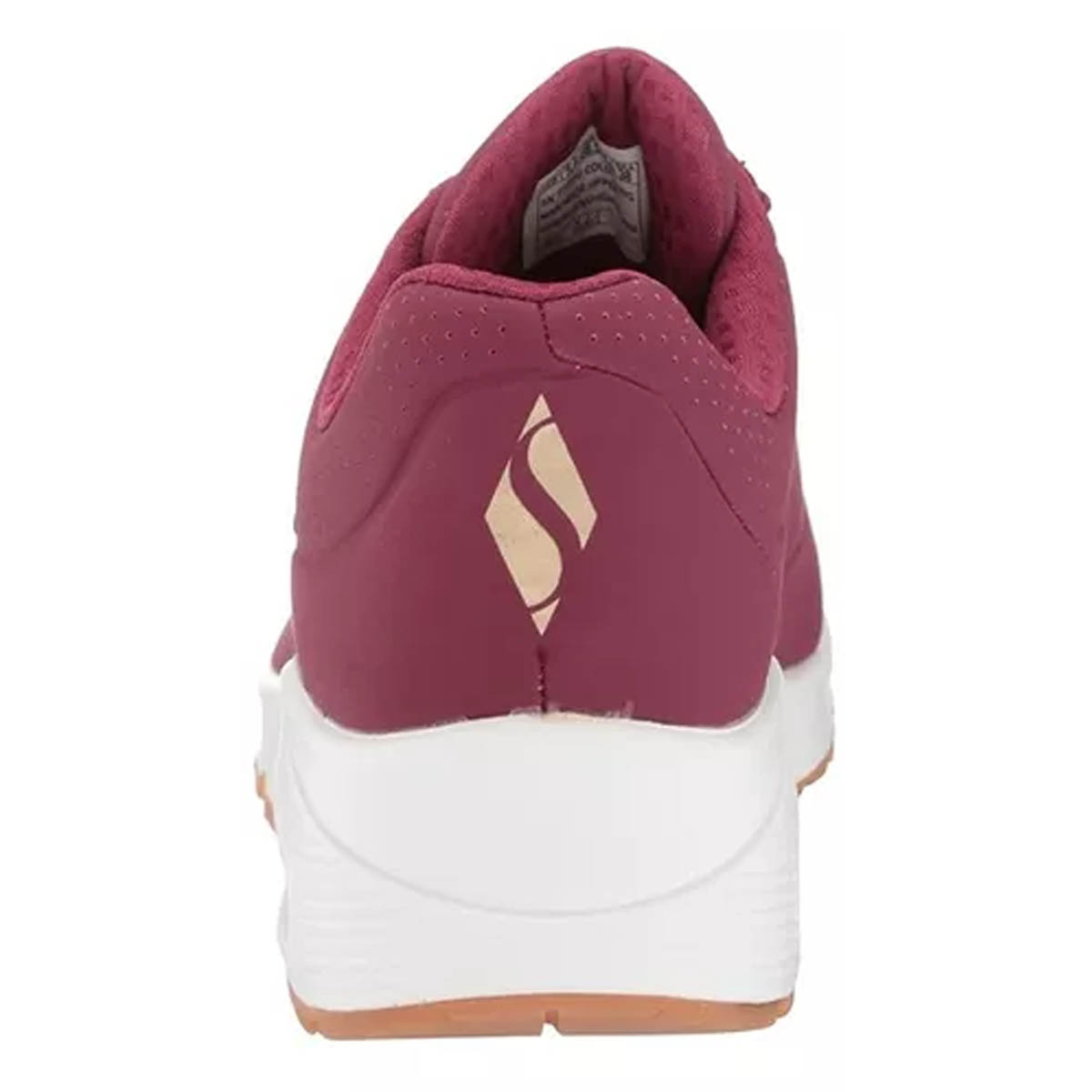 Tenis Skechers Stand On Air 73690/burg Color Guinda Original