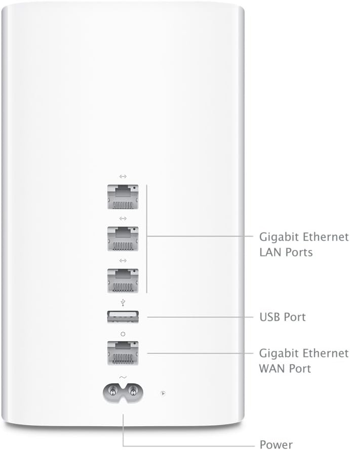 Apple Airport Time Capsule 802.11AC / 1TB (Reacondicionado Grado A)