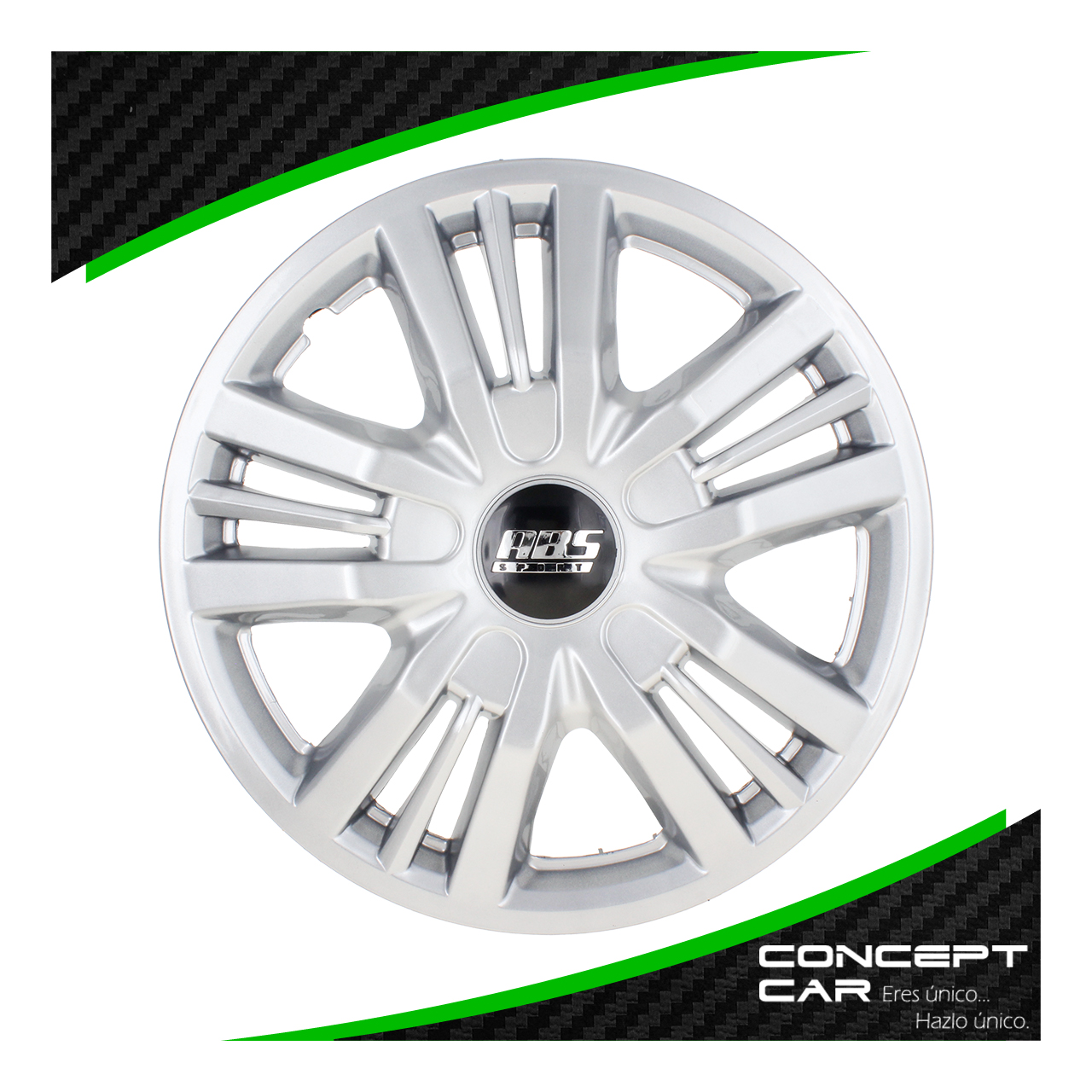 Juego 4 Tapones De Rin 14 Pulgadas Abs 5 Brazos Triples