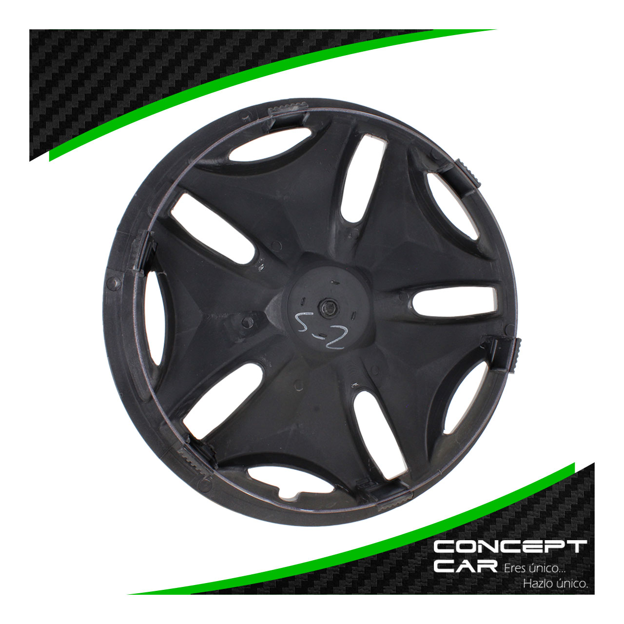 Juego 4 Tapones De Rin 14 Pulgadas Abs Clasico Universal