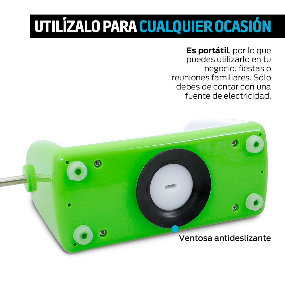 Cortador de Verduras y Fruta Espiralizador 5 Cuchillas Intercambiables Redlemon