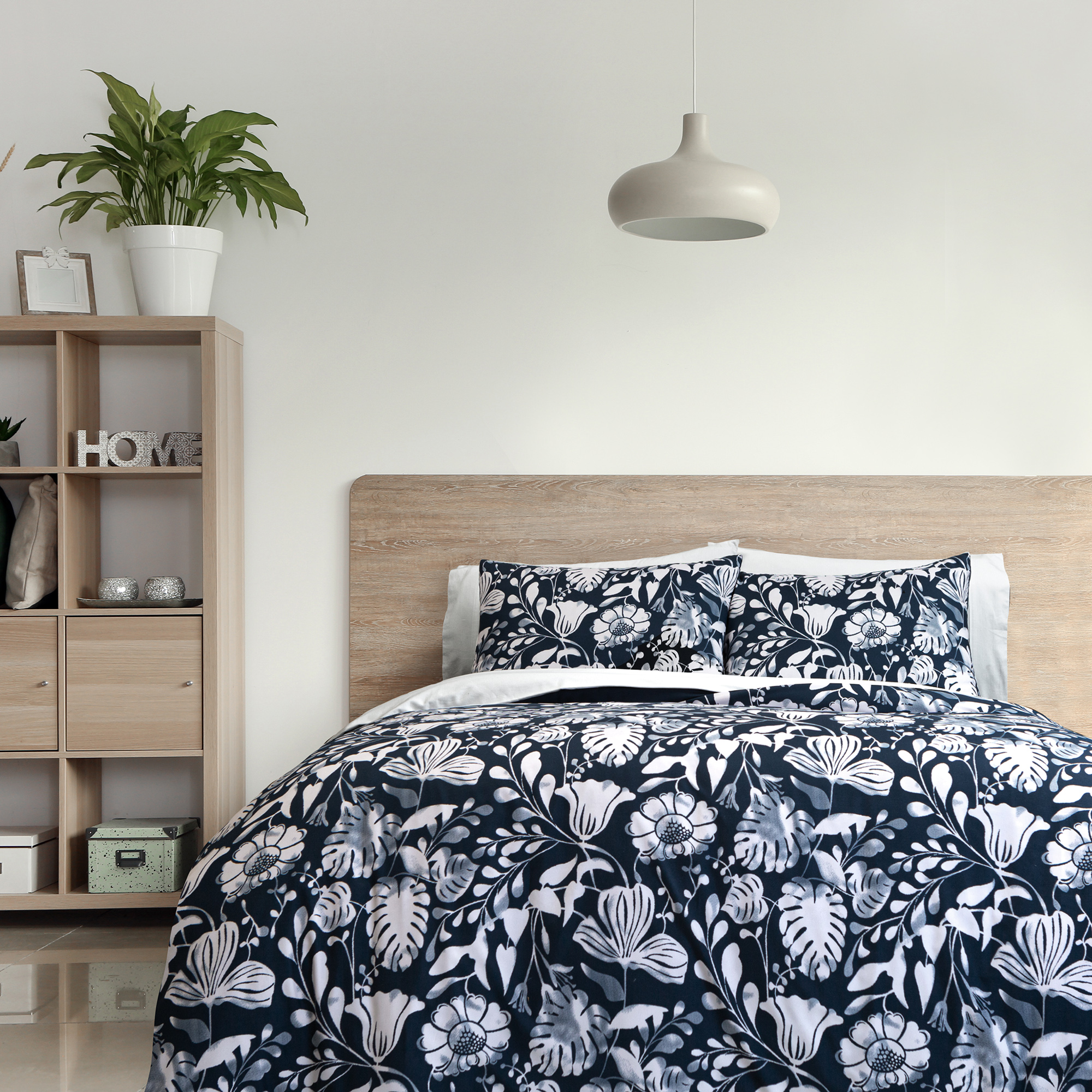 EDREDÓN KING SIZE |KALTEX HOME | AZUL KAI NAVY.