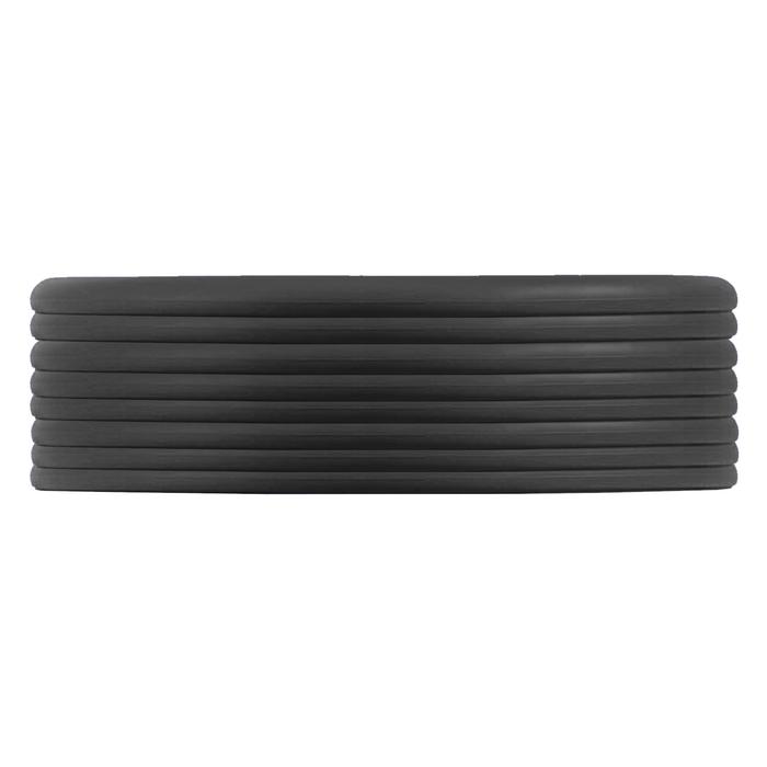 Discos para juegos en el patio MXYBL-004-1 4 Pzas Discos voladores Silicona Diámetro18 cm Negro, FlyBixBlack