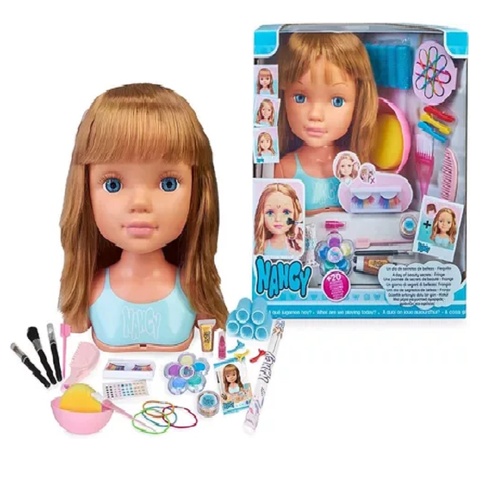 Nancy Muñeca Secretos De Belleza 20 Accesorios Cabeza Famosa