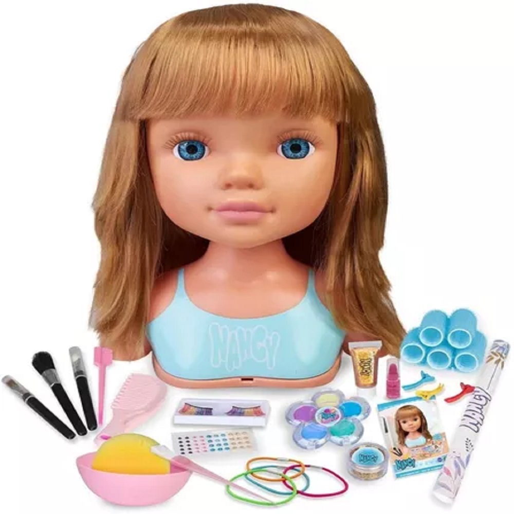 Nancy Muñeca Secretos De Belleza 20 Accesorios Cabeza Famosa
