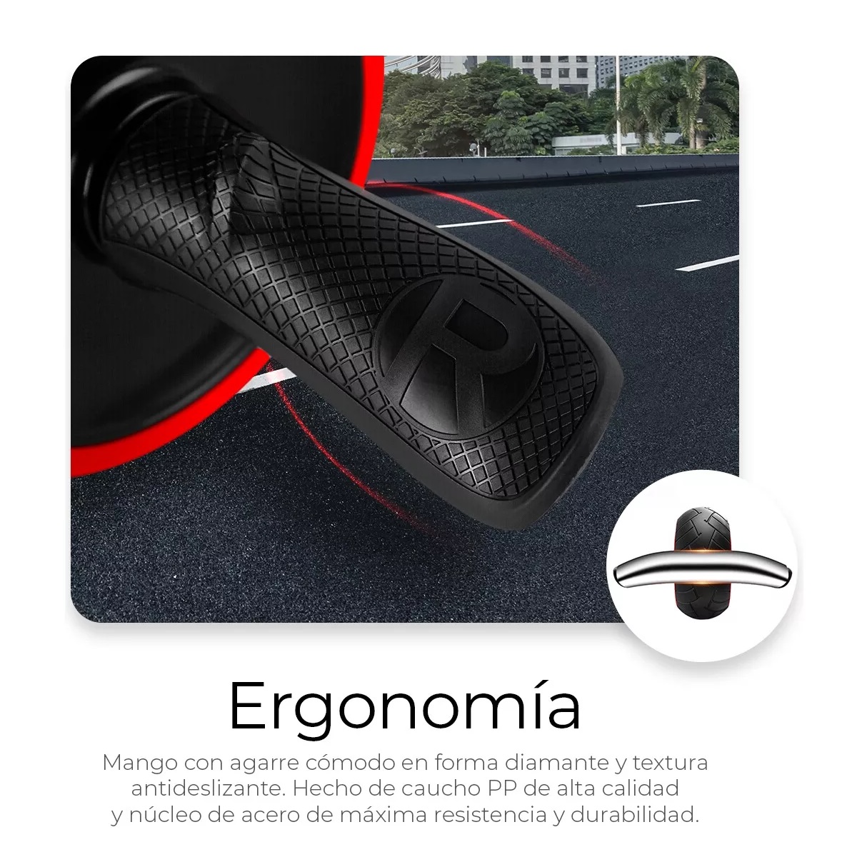 Rueda Para Ejercicio De Abdomen Llantas Rodillo Abs Gimnasio