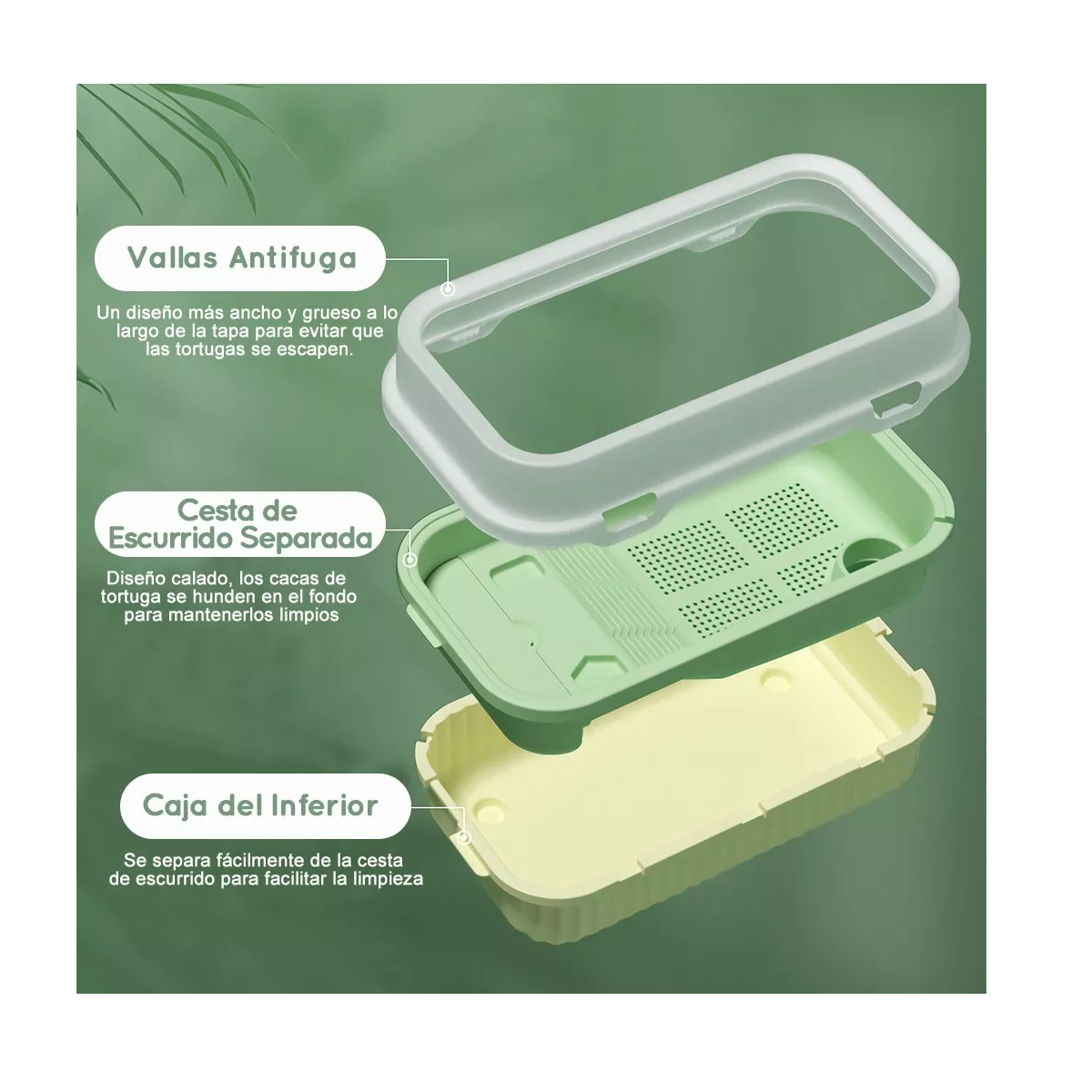 Acuario De Tortuga Tanque De Tortuguero Terrario De Reptiles