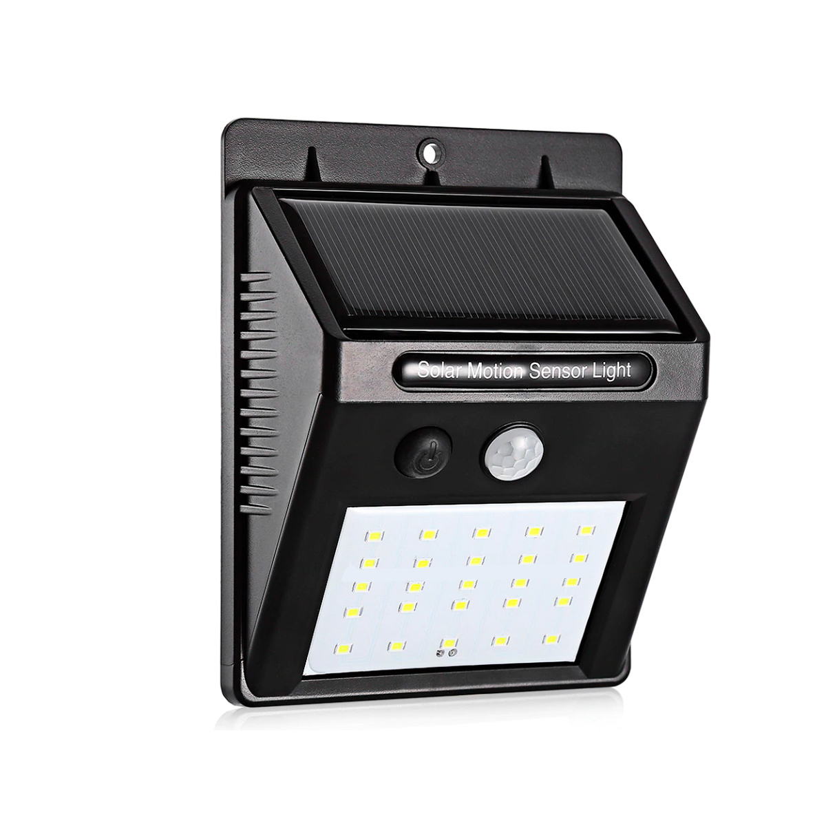 Lámpara solar chica panel integrado 30 leds 30