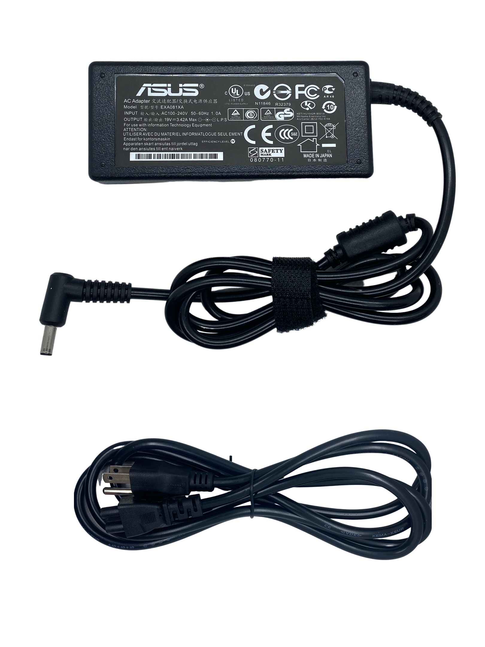Cargador Para Laptop Asus 19v 3.42a Plug 2.5mm X 5.5mm