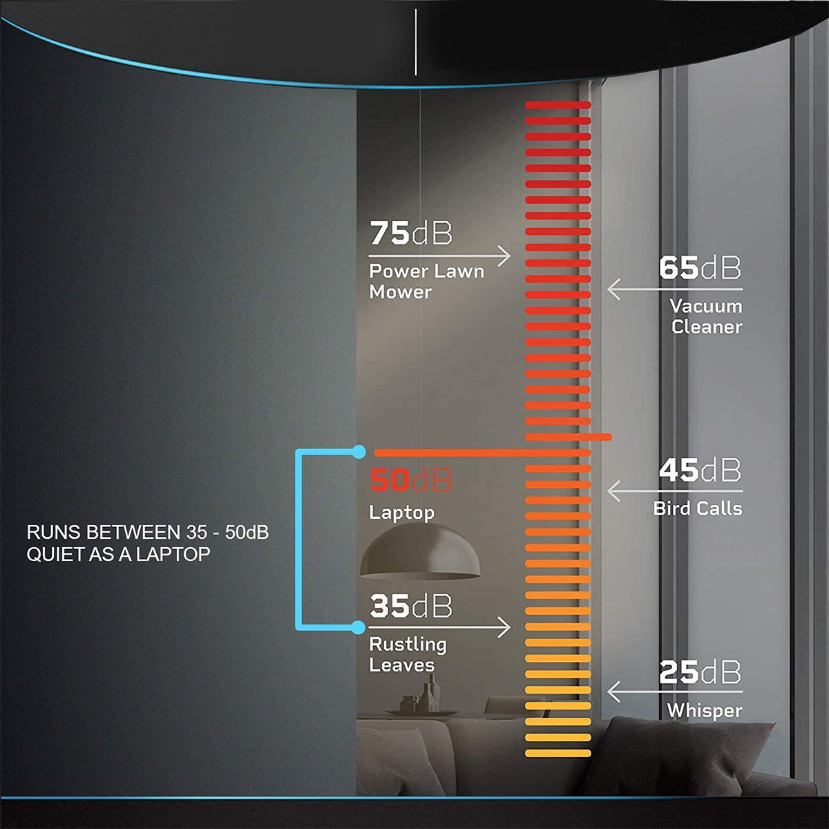 Hand-Held Azul Brandtrendy Masajeador eléctrico de percusión, automático, 6 velocidades, silencioso.