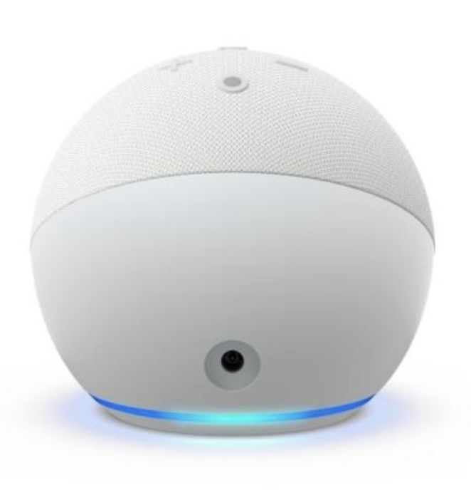 Amazon Echo Dot 5ta Generación con Reloj Blanca