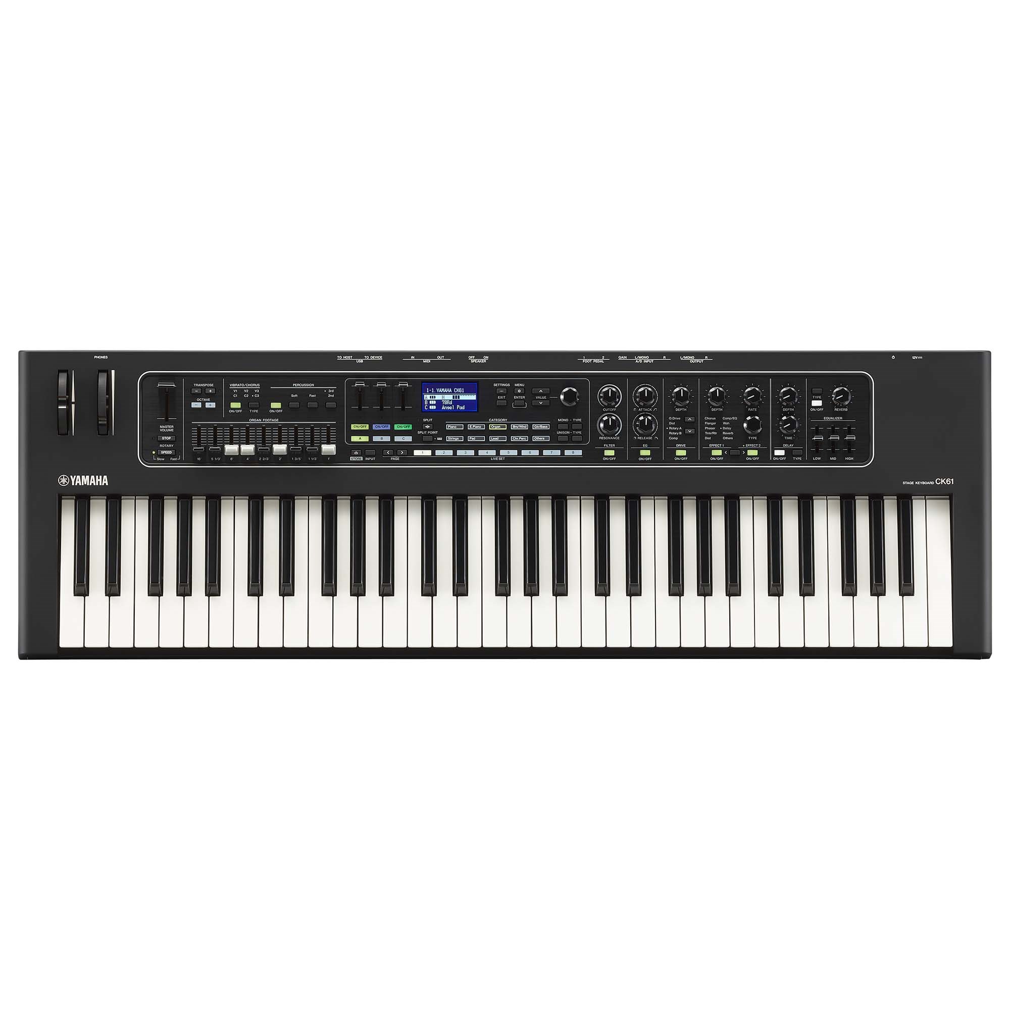 Yamaha Ck-61 Sintetizador Profesional de 61 teclas.