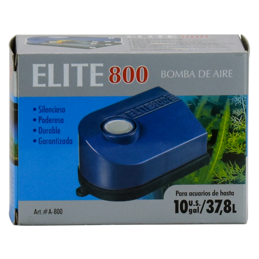 Hagen Bomba de Aire Elite 800 para Acuarios y/o Peceras de hasta 37.8 Litros