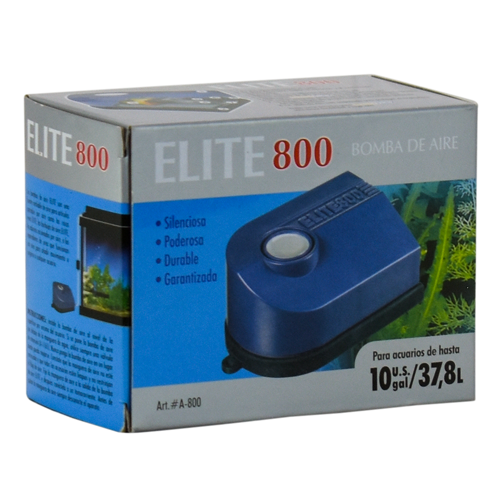 Hagen Bomba de Aire Elite 800 para Acuarios y/o Peceras de hasta 37.8 Litros