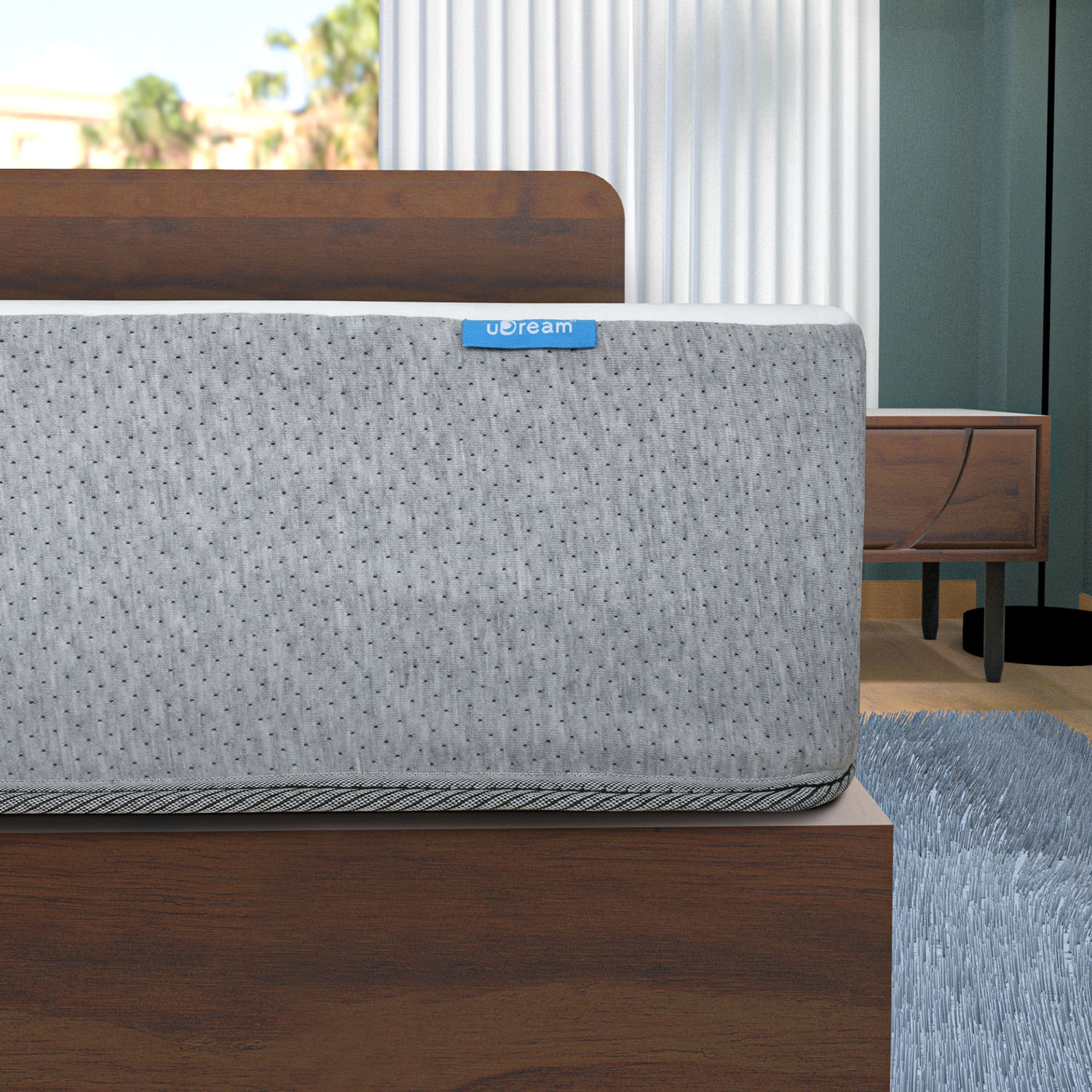 Colchón en caja uDream Modelo Smart con Memory Foam King Size  