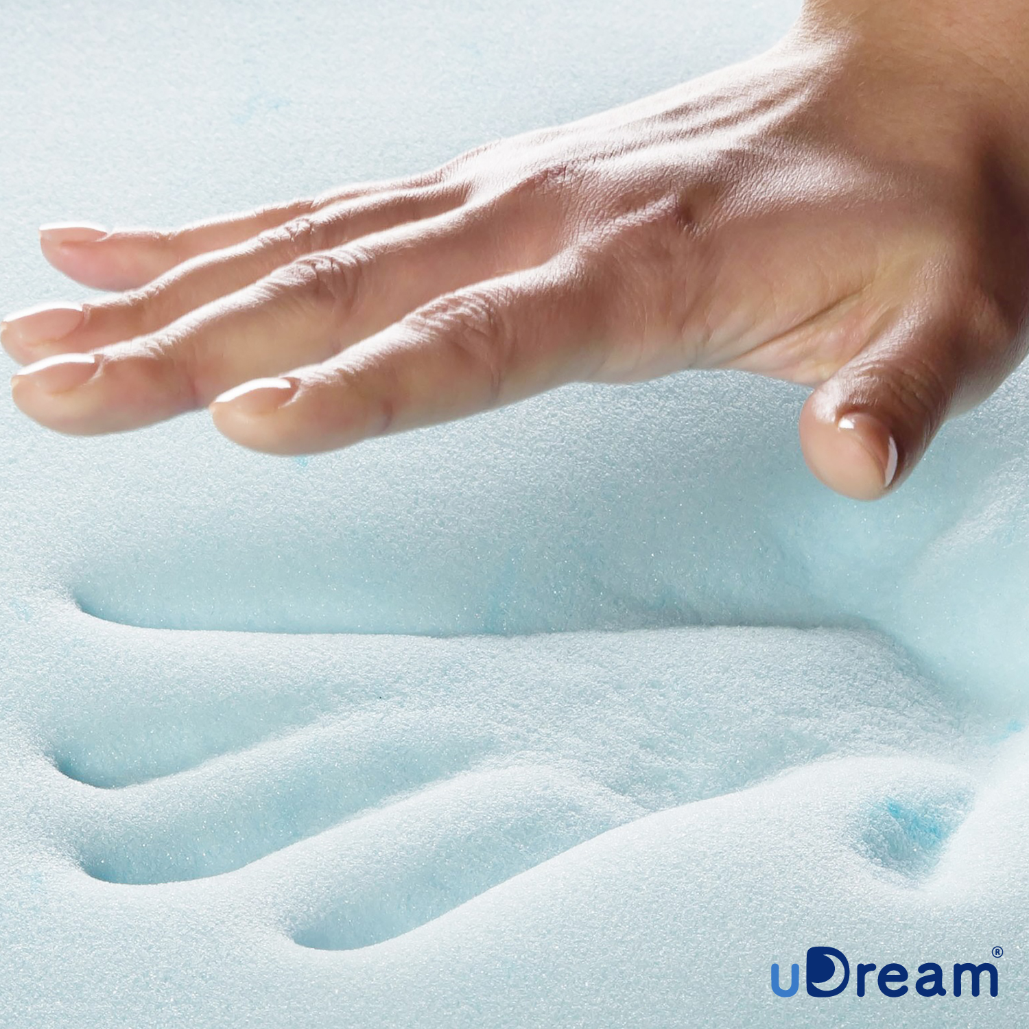 Colchón en caja uDream Modelo Smart con Memory Foam King Size  