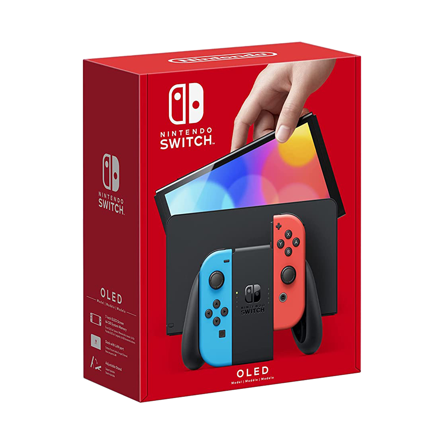 NINTENDO SWITCH OLED 64GB NEON AZUL / ROJO