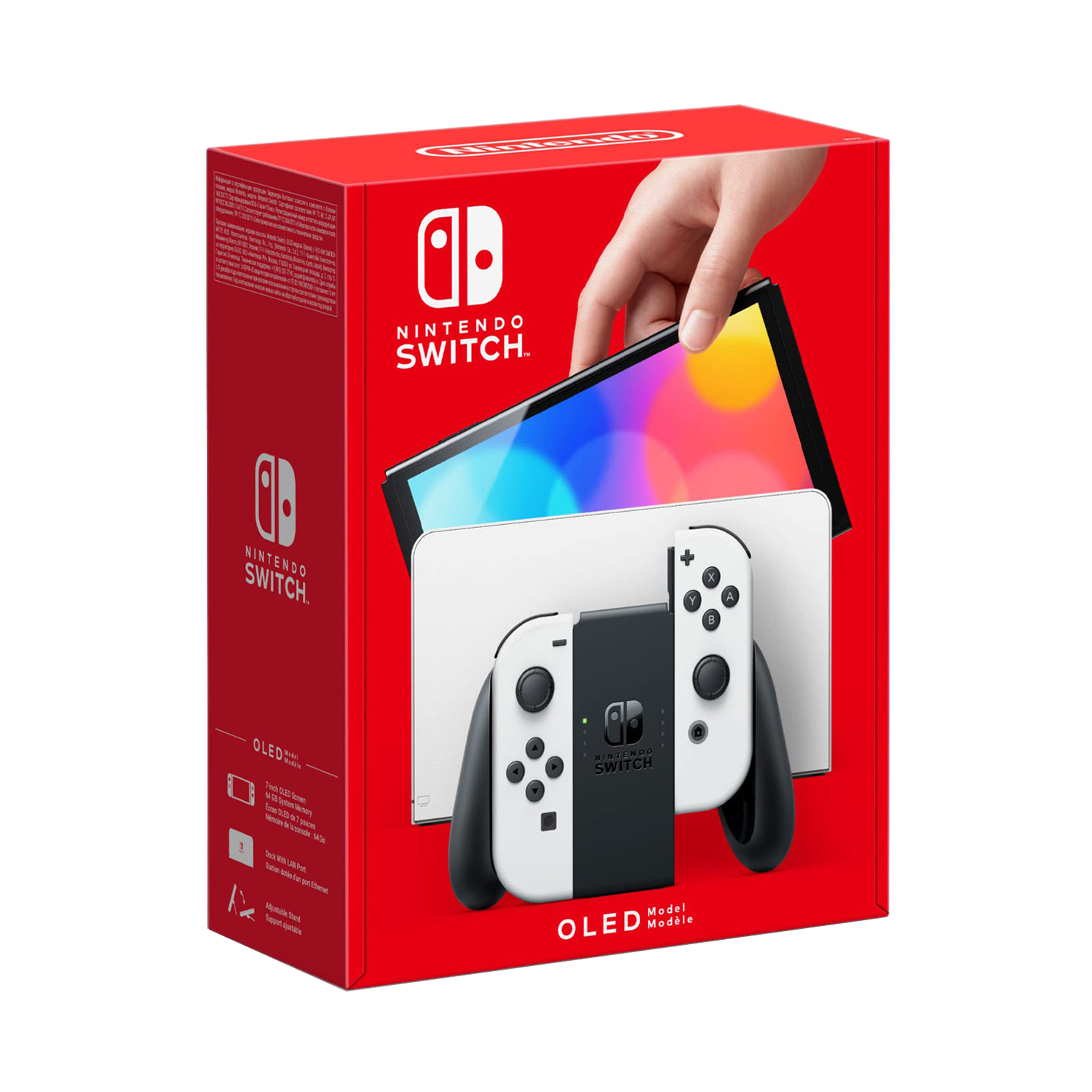 NINTENDO SWITCH OLED 64GB BLANCO