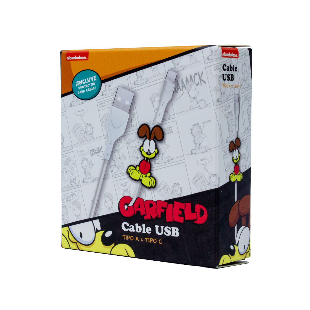 Cable USB a Tipo C Odie - Garfield - Geek Industry