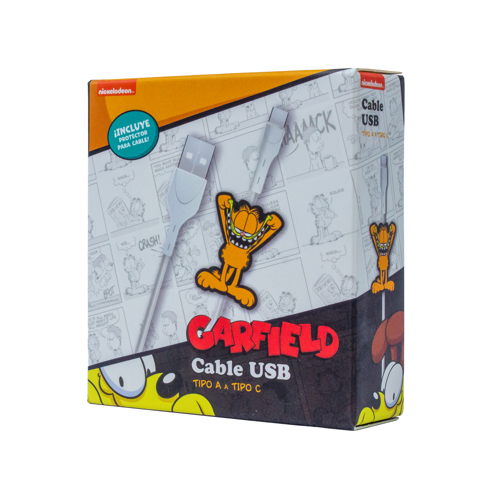 Cable USB a Tipo C - Garfield - Geek Industry