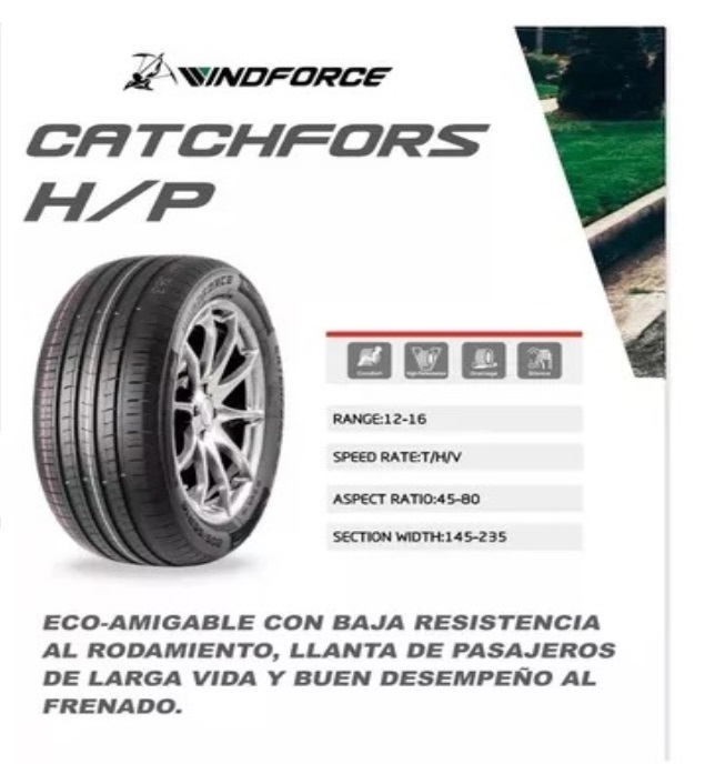 Llanta 185/65 R15 92t Windforce Catchfors H/p
