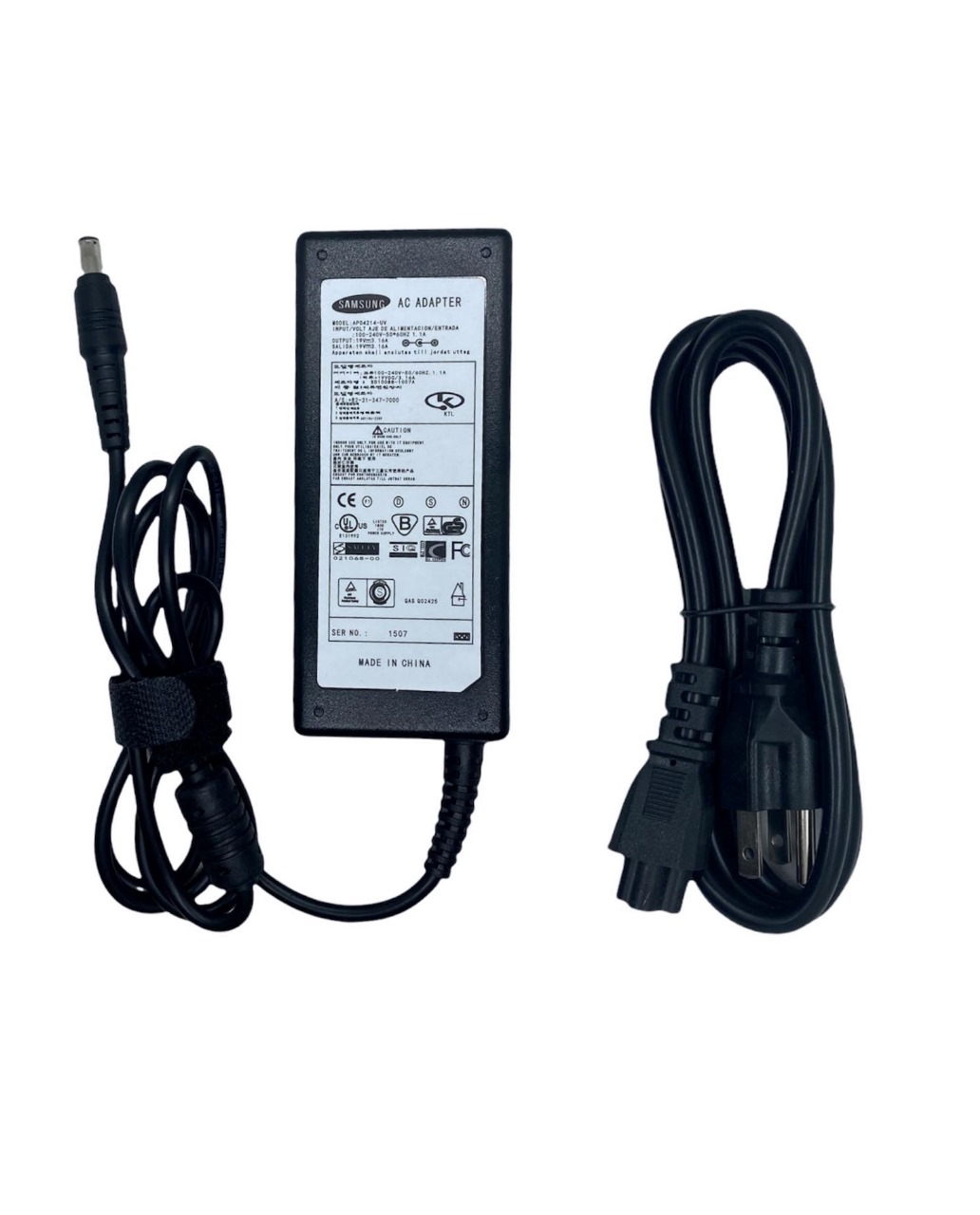 Cargador Para Laptop Samsung 19v 3.16a 60 Watts