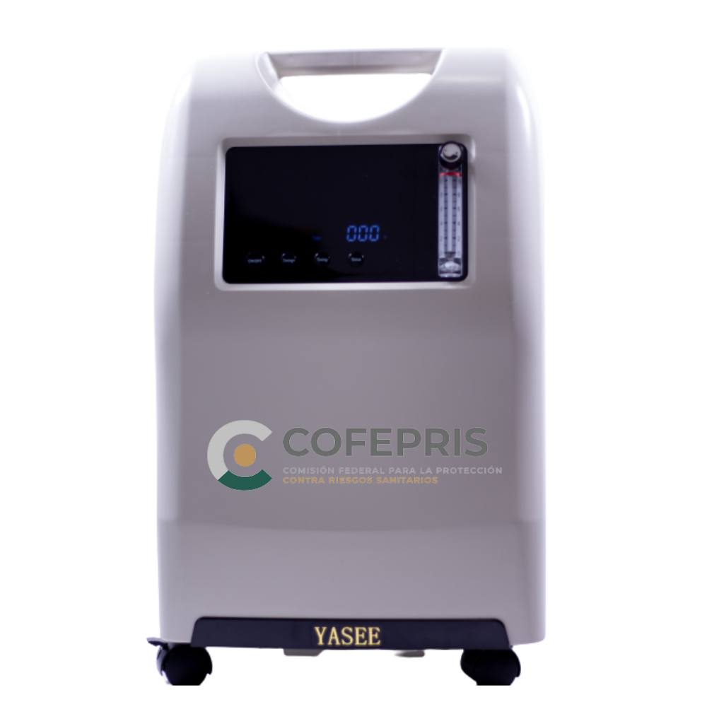 CONCENTRADOR DE OXIGENO YASEE, GRADO MEDICO 10 L/MIN | AUT. COFEPRIS