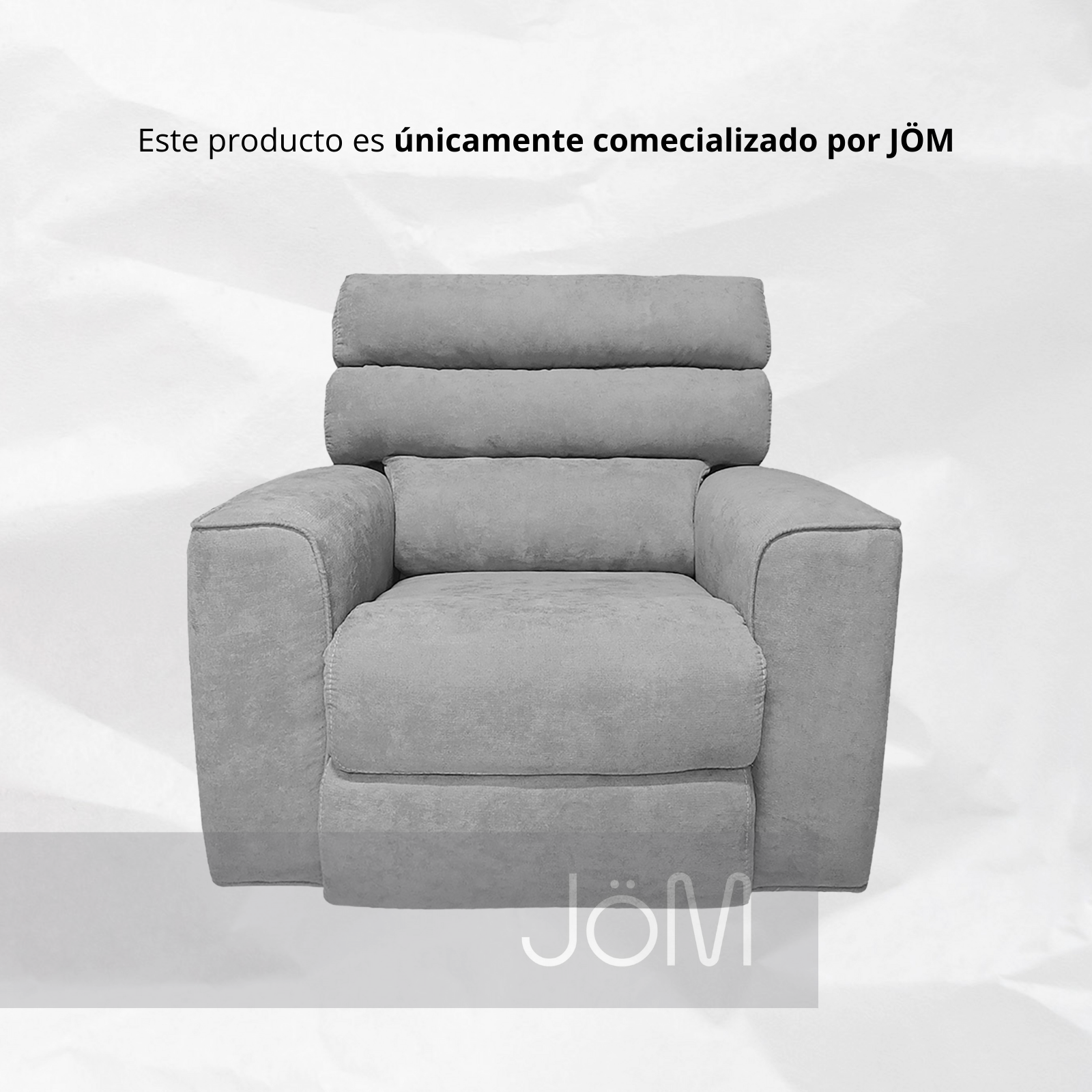 SILLÓN RECLINABLE GRIS KAJSA