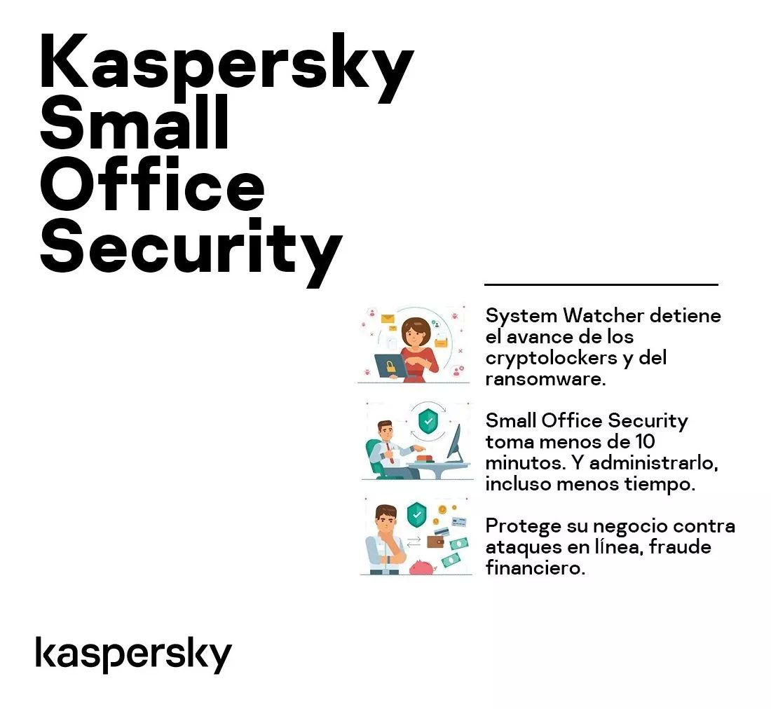 ESD Kaspersky Small Office Security 7 Dis + 7 Mobile + 1 File Server 1 año