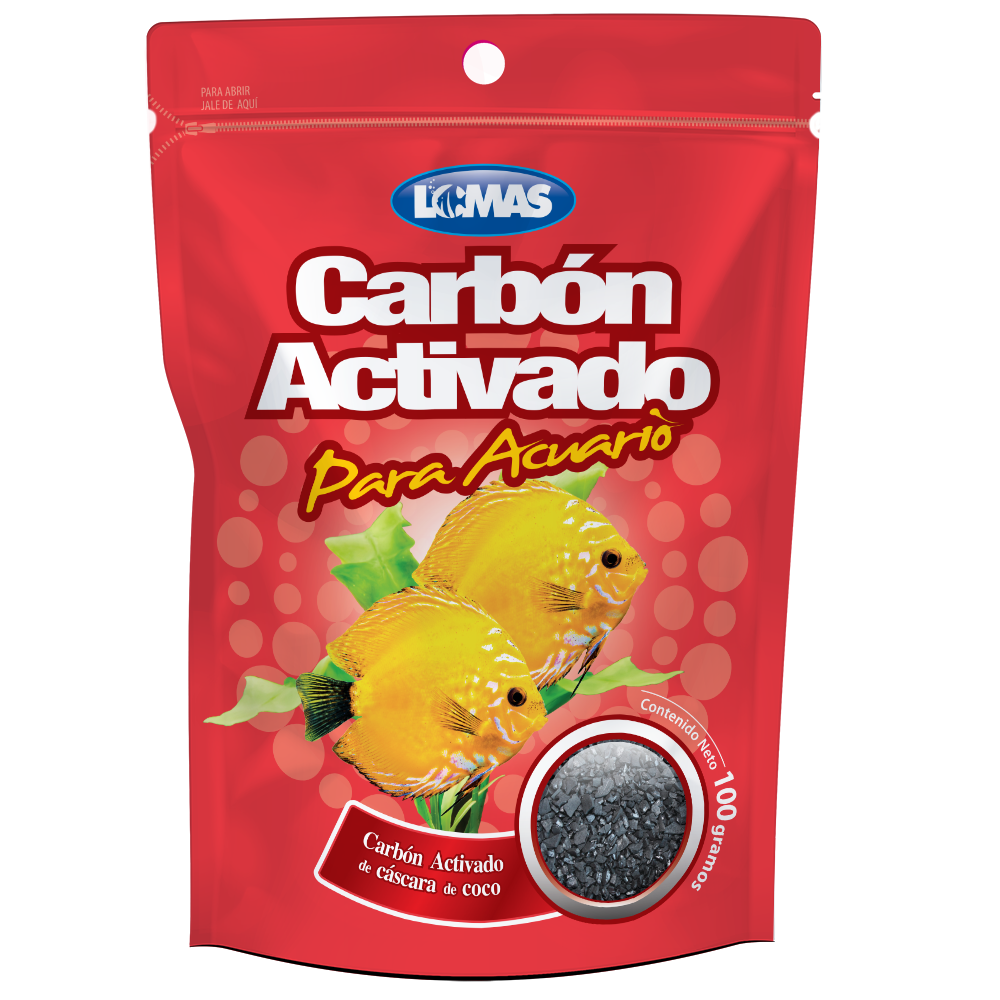 CARBON ACTIVADO PARA ACUARIO 3.52 OZ (100 G)