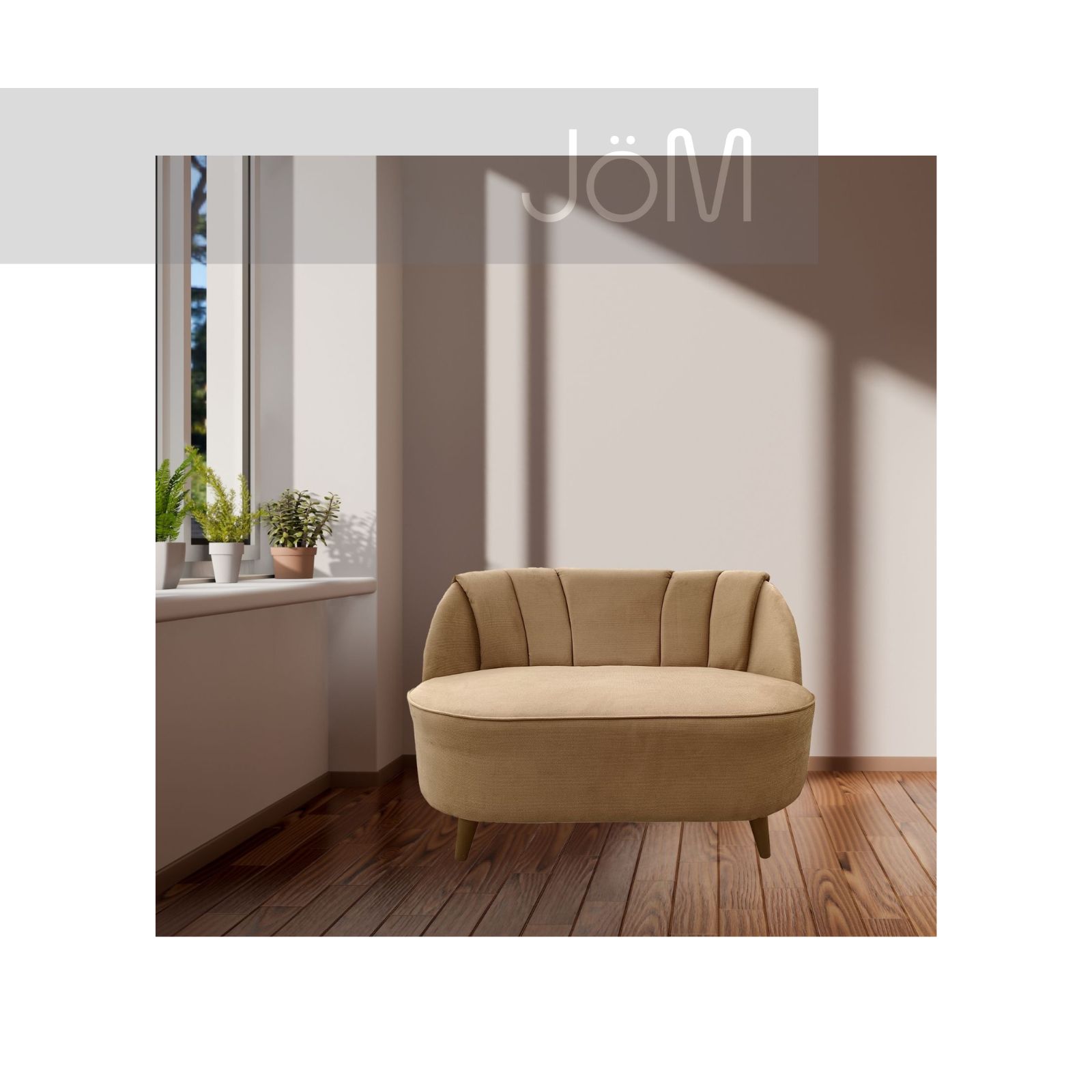 Love Seat Sin Brazos Kisa 