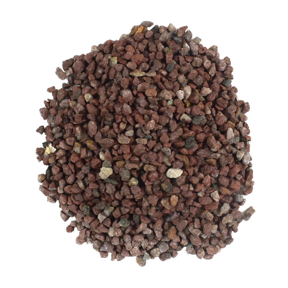 Lomas Grava Mármol Rojo Vino para Acuario y/o Pecera Contiene 3 Kilogramos