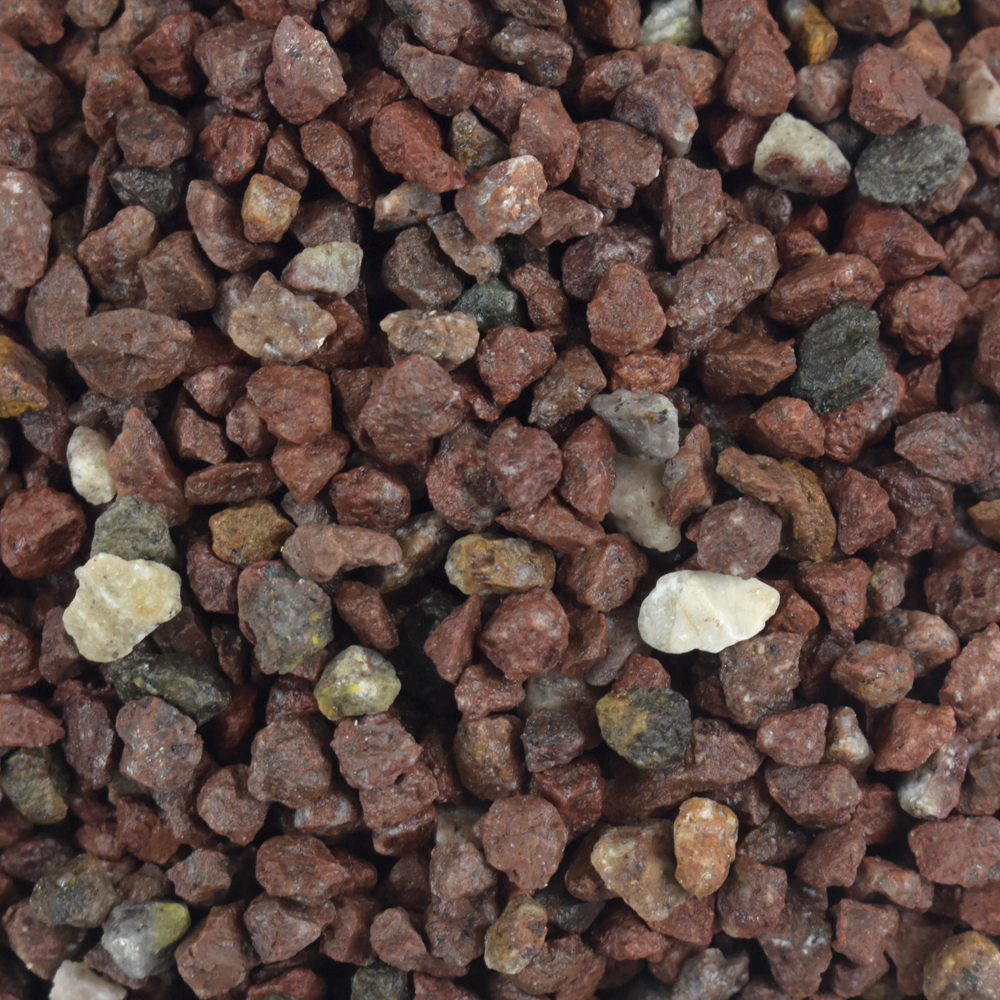 Lomas Grava Mármol Rojo Vino para Acuario y/o Pecera Contiene 3 Kilogramos