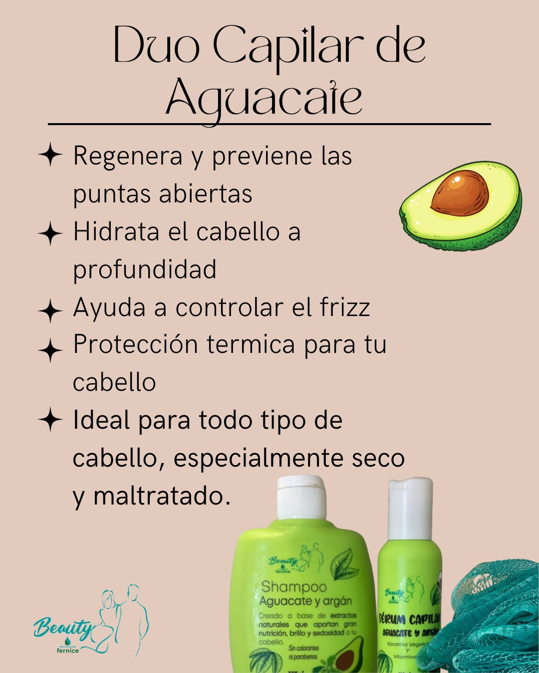 Dúo Cuidado Capilar Aguacate