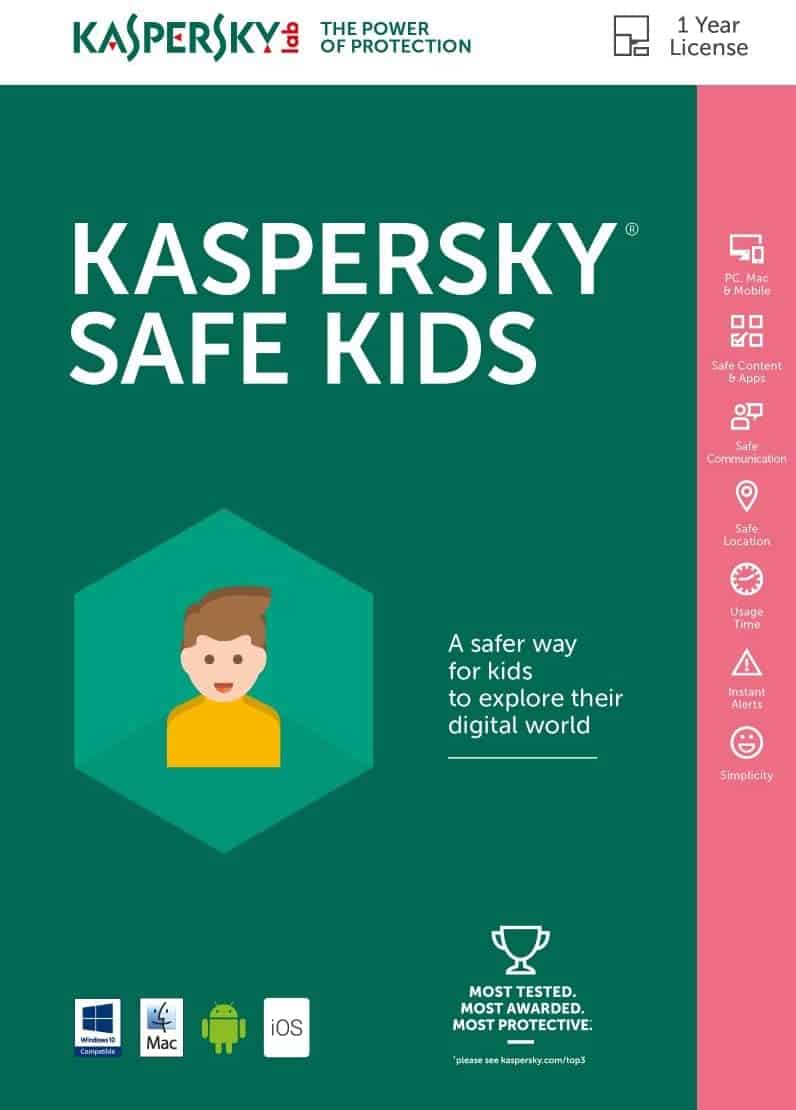 ESD Kaspersky Safe Kids 1 Dispositivo 1 año Descargable
