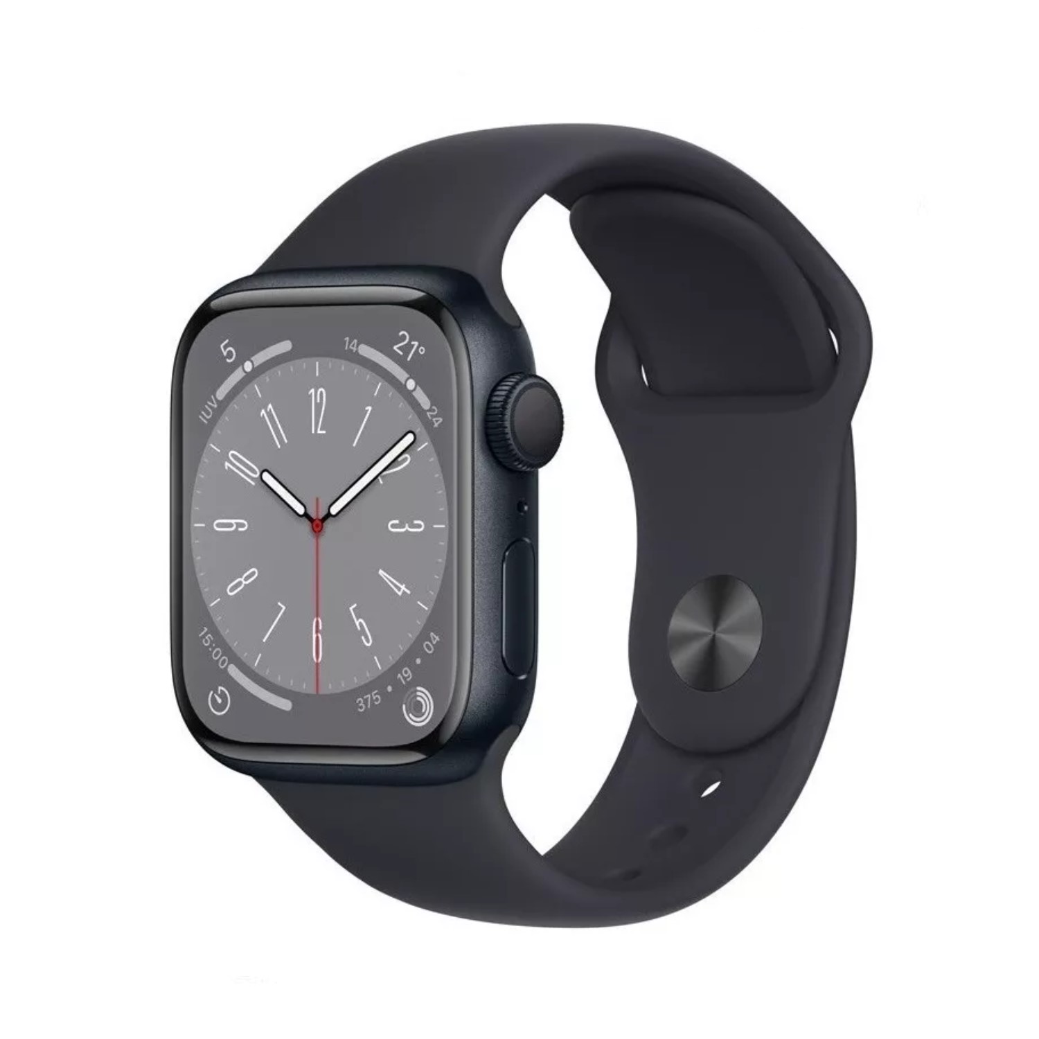 Apple Watch SE 2nd Generation (GPS) 40mm Aluminum Case with Midnight Sport Band - M/L - Midnight 