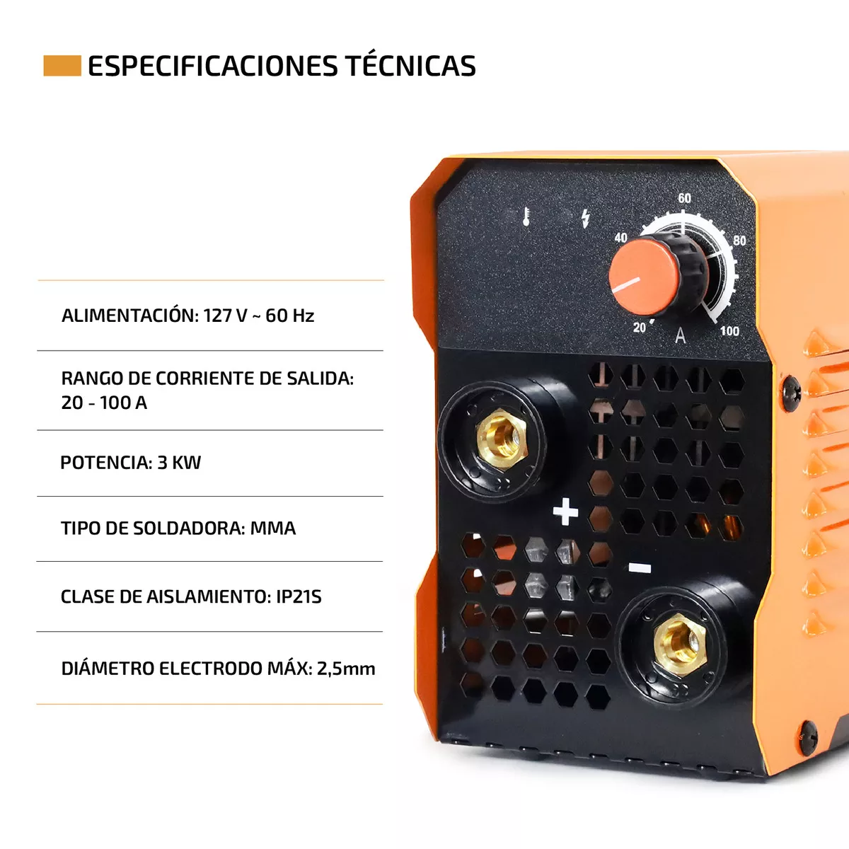 Esmeril De Banco 5 120 W 906 Color Rojo Frecuencia 60 Hz