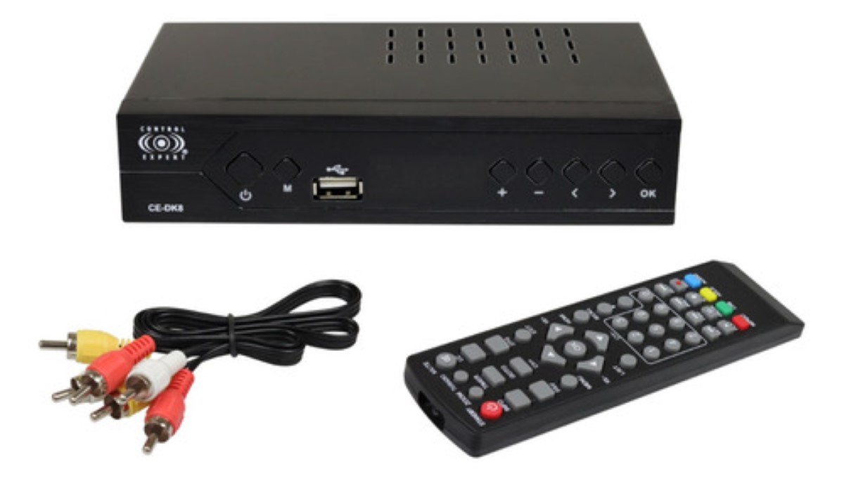 Decodificador de TV digital terrestre para canales de HDTV y SDTV