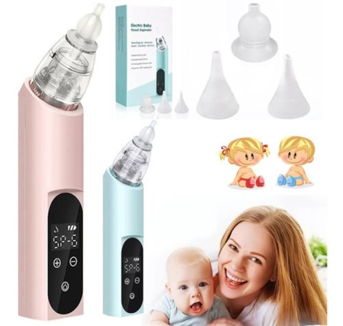 aspiradora nasal eléctrica para bebé