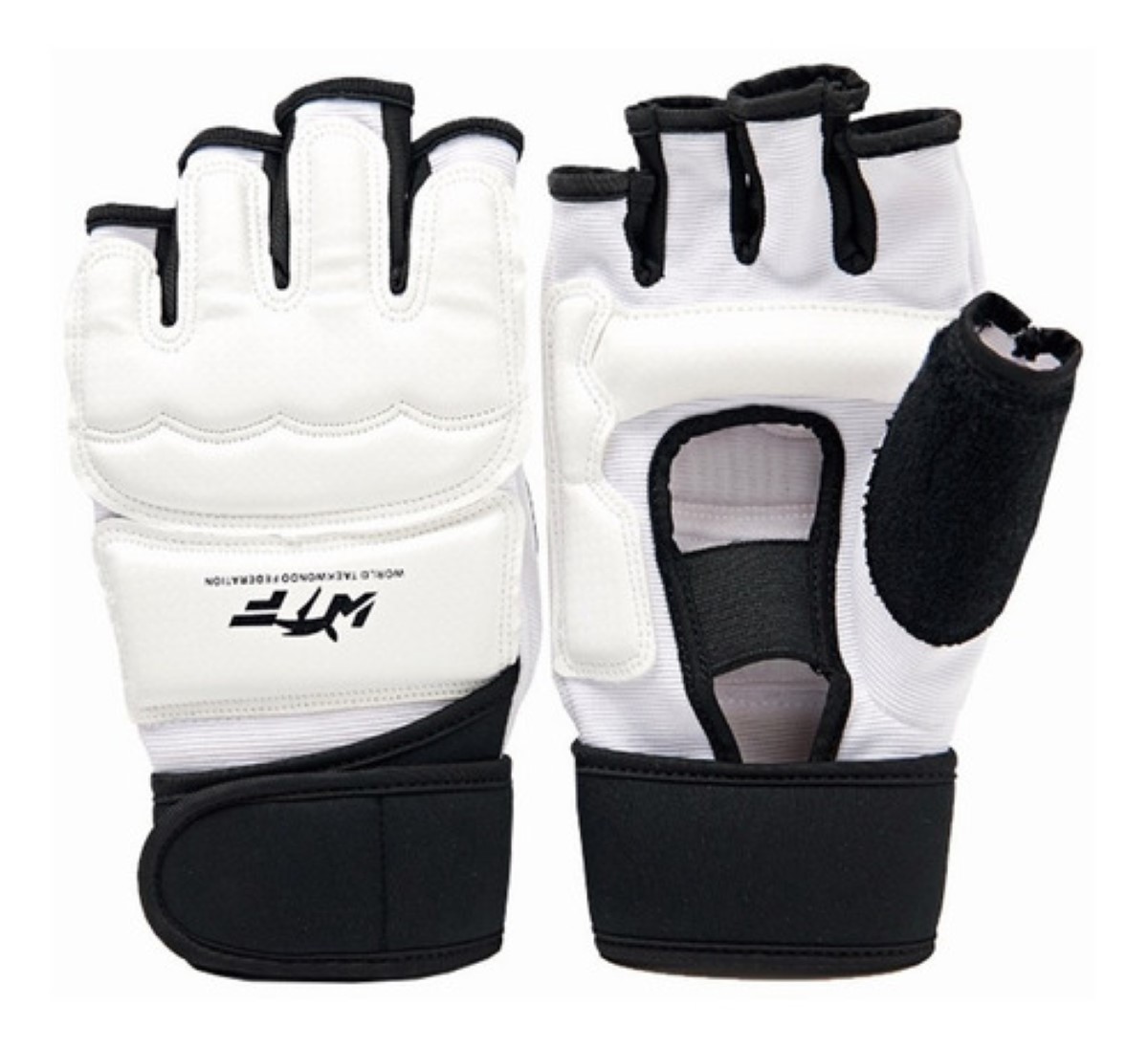 Guantes Protectores De Manos Taekwondo Talla XL Blanco
