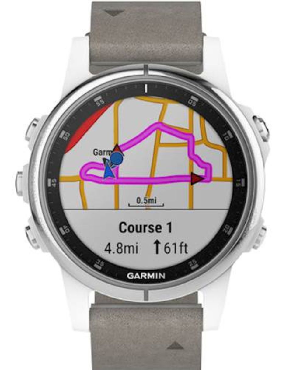 RELOJ INTELIGENTE GARMIN FENIX 5S+ (ZAFIRO/BLANCO)