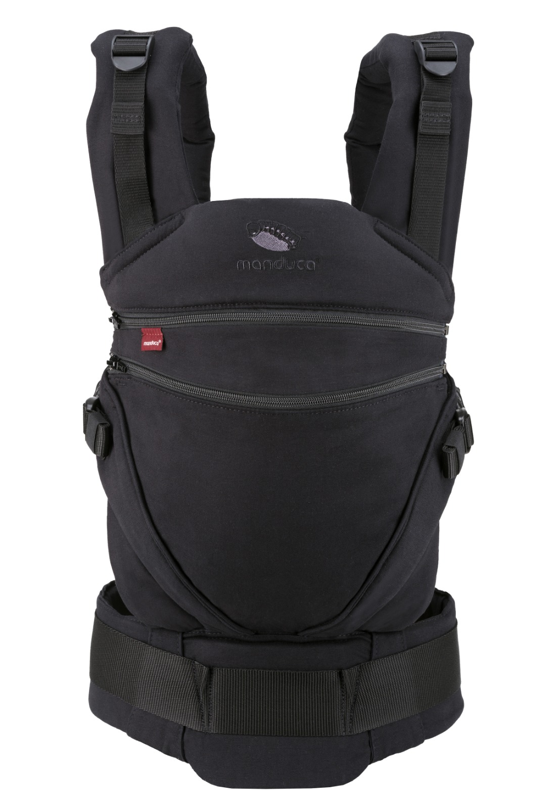 Manduca XT Monochrome Obsidian Mochila Cangurera Ergonómica portabebés Evolutiva