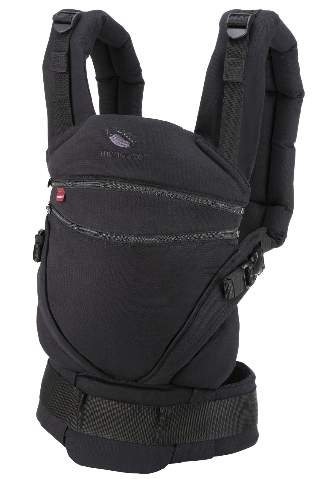 Manduca XT Monochrome Obsidian Mochila Cangurera Ergonómica portabebés Evolutiva
