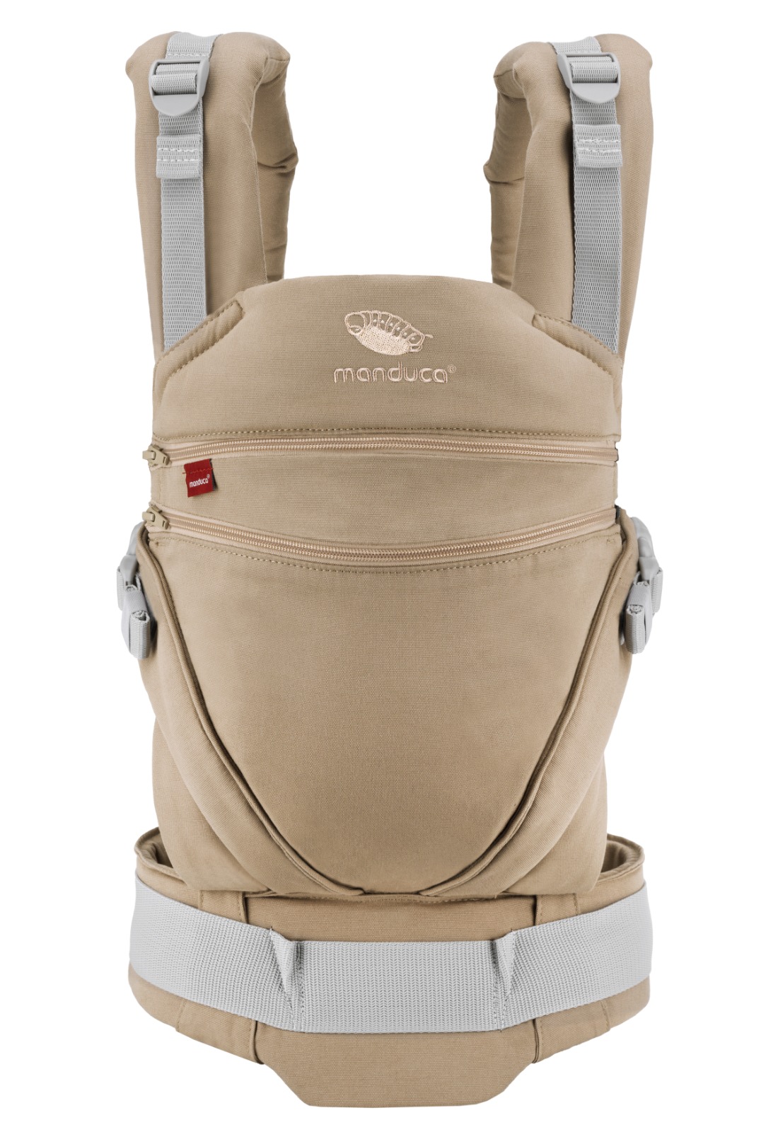 Manduca XT Monochrome Nougat Mochila Cangurera Ergonómica portabebés Evolutiva