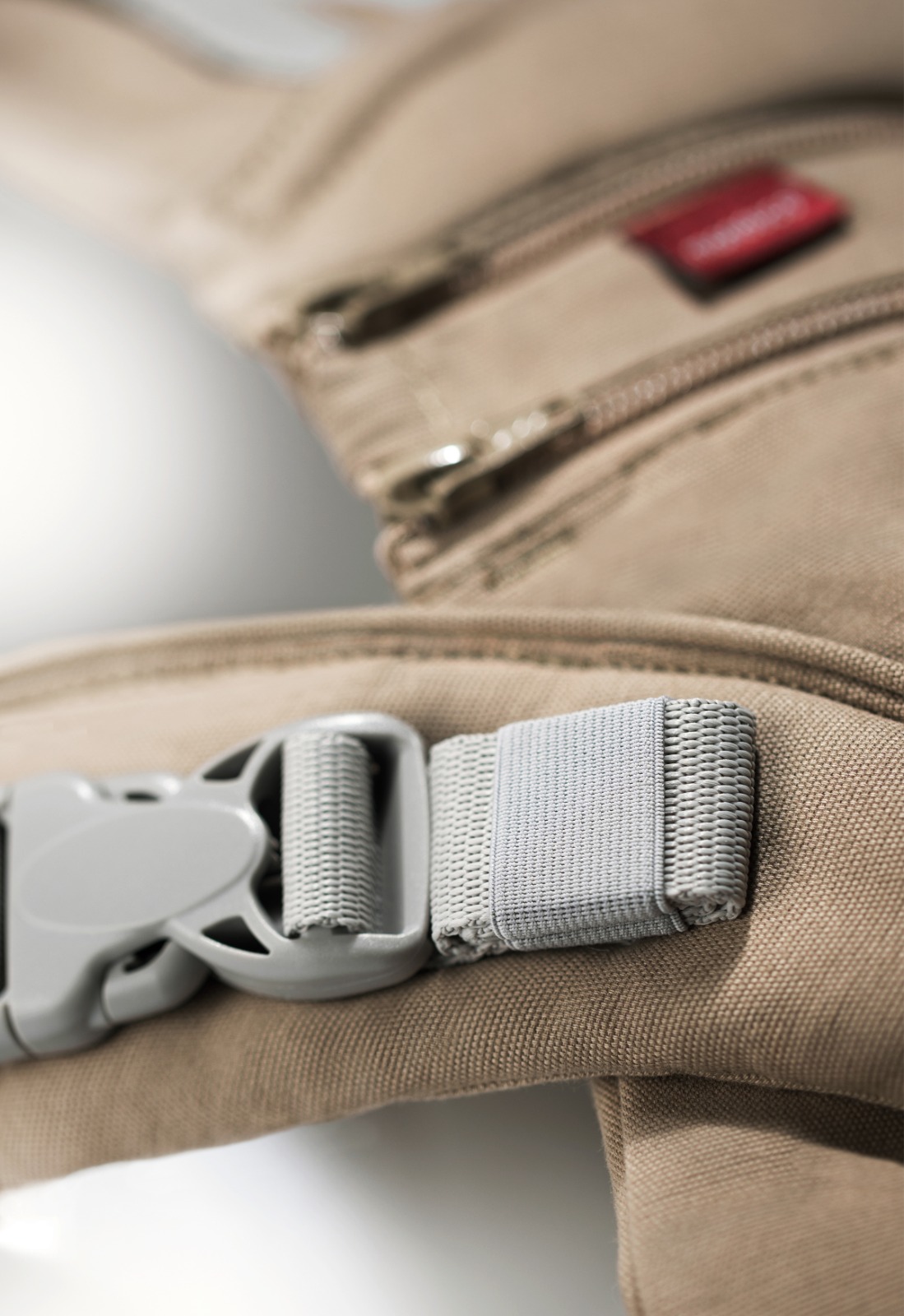 Manduca XT Monochrome Nougat Mochila Cangurera Ergonómica portabebés Evolutiva