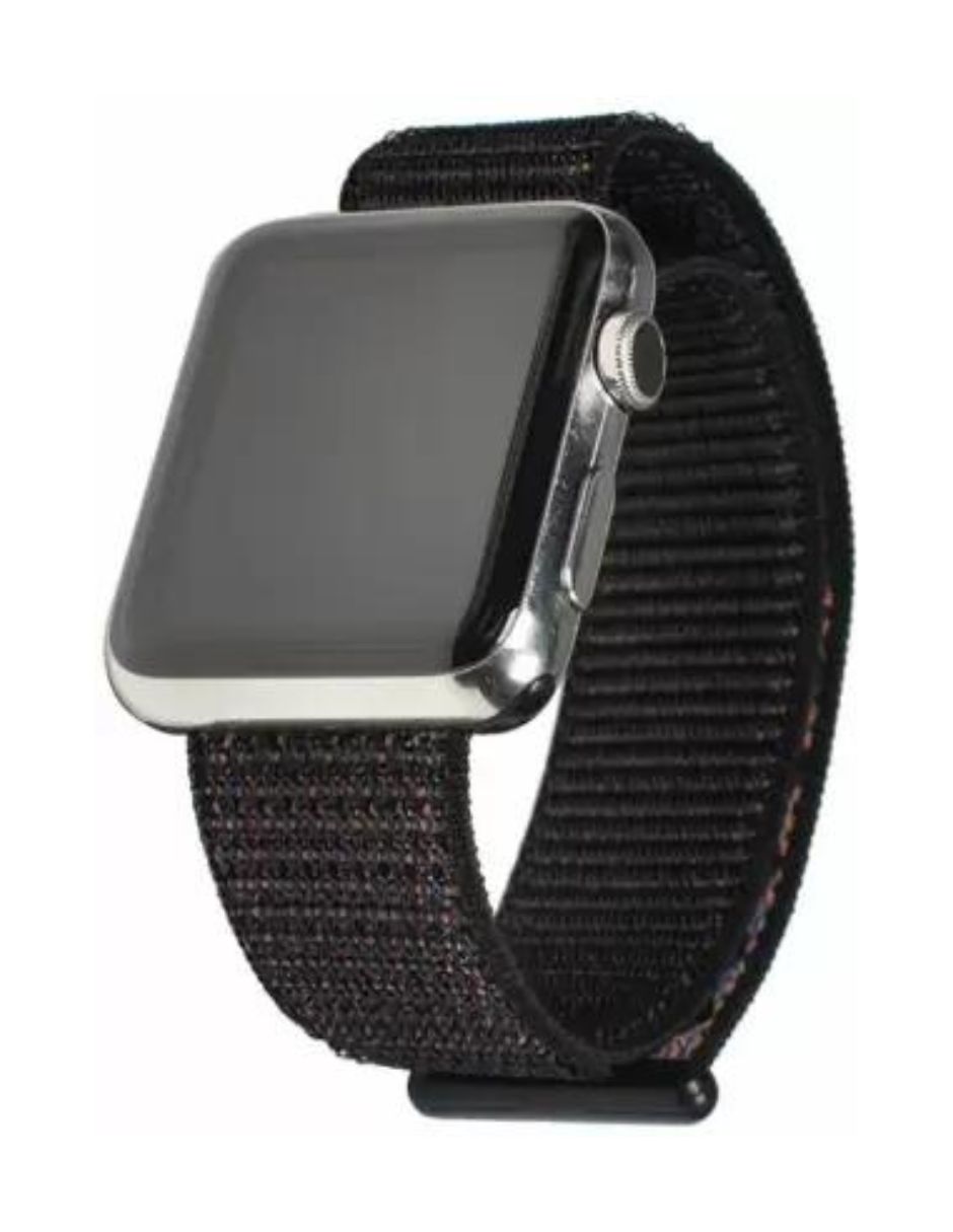 Correa apple nylon 38/40mm para reloj inteligente (verde)